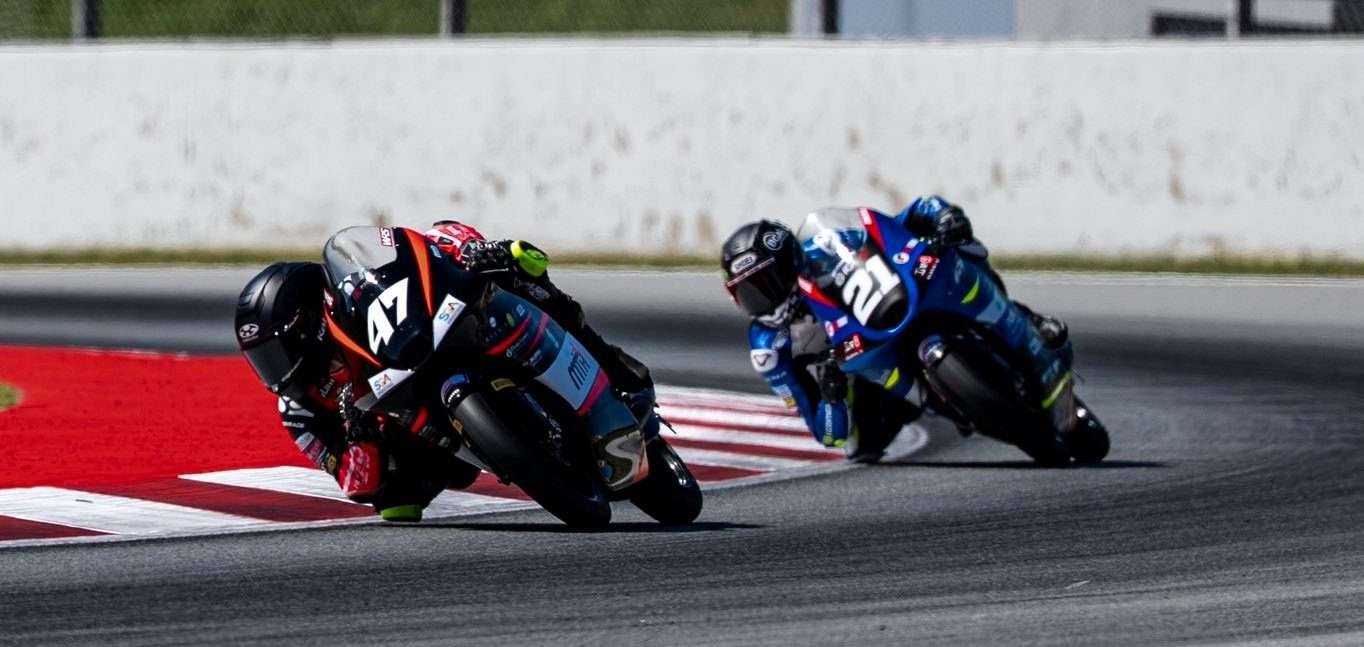 MTA JuniorGP Moto3 álló versenyfotó Varga Tibor Erikről